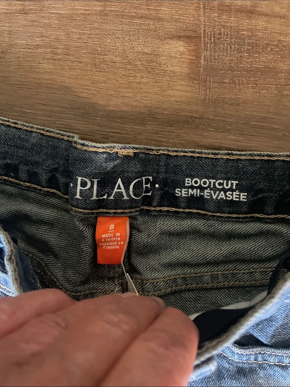 The Children's Place bootcut jeans blue jeans 8
